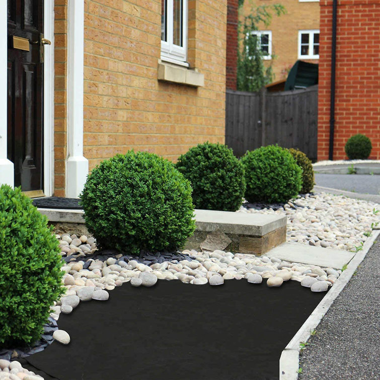 Hoople Garden Weed Barrier. Premium Pro Ultra Thick Landscape Fabric